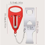 SILACARE™ TravelLock – Cerrojo Portátil de Seguridad